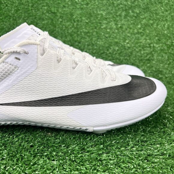 Nike Zoom Rival Sprint Track Shoes Men's 10 White Black Cleat Spikes‎ DC8753-100 - Picture 5 of 17